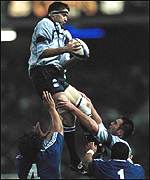 Scott Murray in action for Scotland