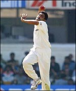 India's Anil Kumble