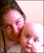 Fiona Randall and son Noah