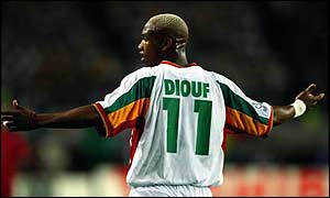 Senegal star El Hadji Diouf