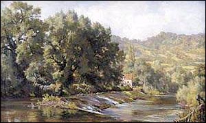 Landscape by Sir Alfred East