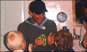 Oleg Gazmanov at hospital