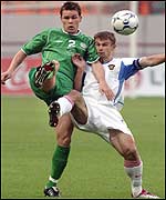 Steve Finnan had a nightmare first half