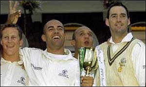 Adam Hollioake and Martin Bicknell will be celebrating again