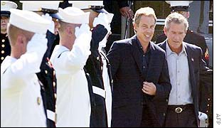 Blair and Bush