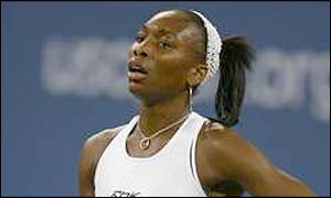 Venus serves 10 double faults as Serena puts her under intense pressure