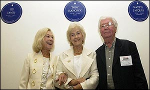 Sid James' widow Val, actors Liz Fraser and Clive Dunn