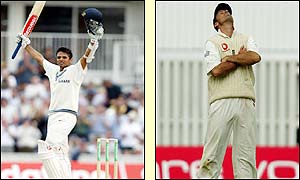 More dismay for England as Dravid surpasses 200 runs