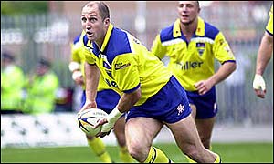Warrington's Darren Burns