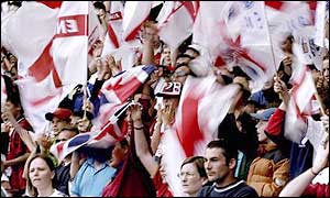 England supporters were left feeling short-changed