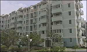 Apartment block in Shanghai