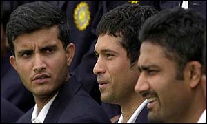 Sourav ganguly, Sachin tendulkar and Anil Kumble