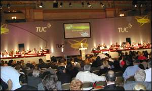The Iraq debate rumbles at the TUC annual congress in Blackpool