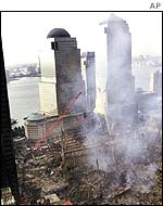 Site of the World Trade Center in New York