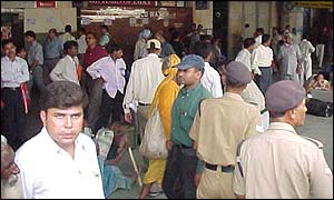 New Delhi railway station on Tuesday