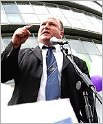 RMT boss Bob Crow