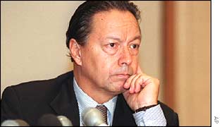 Brazilian Finance Minister Pedro Malan