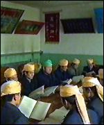 Muslim Uighur priests