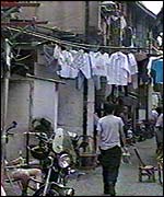 Street scene in Shanghai