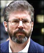 Gerry Adams: Requested meeting