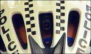 The helmet-held camera