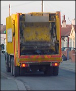 Refuse collection lorry
