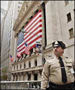 Wall Street, in New York