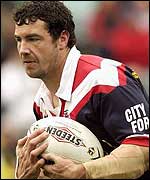 Adrian Morley in action for the Roosters