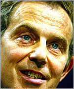Prime Minister Tony Blair