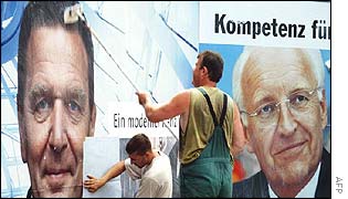 German election posters