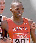 Cornelius Chirchir of Kenya smiles