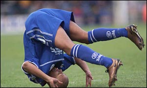 Cardiff striker Rob Earnshaw