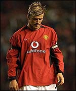 David Beckham's error resulted in Nolan's goal