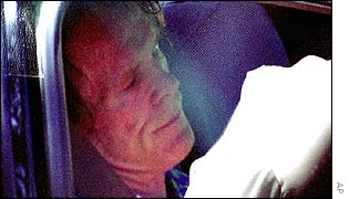 Nick Nolte after being arrested