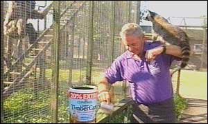 Jim Booth at the refuge