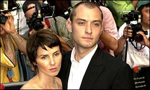 Sadie Frost and Jude Law
