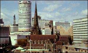 The Rotunda in Birmingham