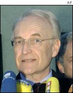 The challenger Edmund Stoiber