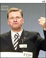 Guido Westerwelle of the FDP