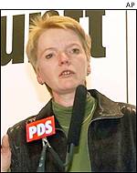 Gabi Zimmer of the PDS