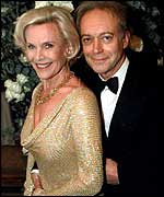 Honor Blackman, former Bond girl 