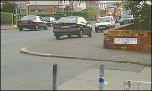 The attack happened on the Oldpark Road