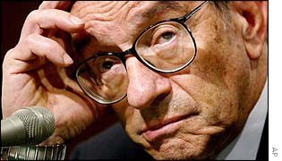Alan Greenspan, chairman, Federal Reserve