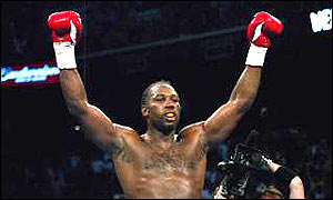 WBC champion Lennox Lewis