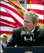 US President George Bush