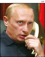 Russian President Vladimir Putin