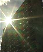 Tower block on the Stonebridge estate