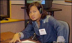 Nyi Htut, singer with the band Emperor