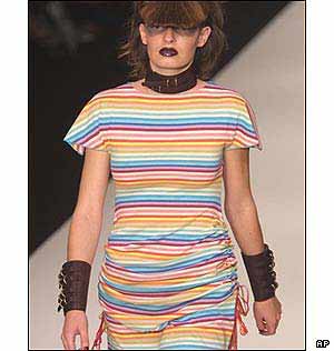 A striped summer dress by Boyd