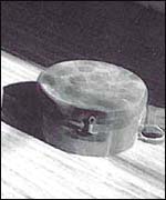 A Russian landmine common in Afghanistan